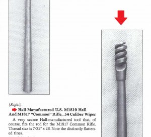 Rifle Wiper Tool - Chancellorsville