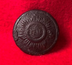 North Carolina Sunburst Coat Button