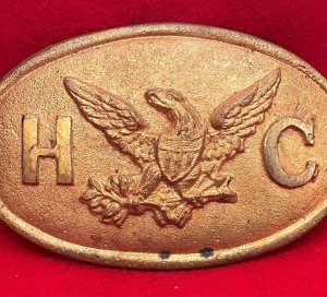 The Harvard (College) Cadets Buckle, ca. 1861