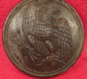 Eagle Plate - Triple Marked Rare Straight Line Example - Boyd / Sheppard / US