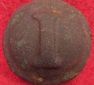 Confederate Infantry Coat Button