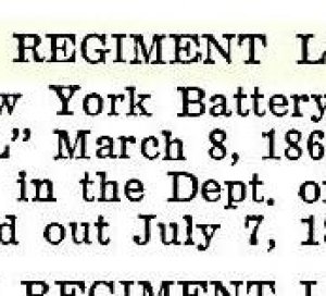 Rare ID Tag - Hale Rocket Battalion Member – NY Artillery