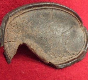Small Oval Plain Militia Belt Plate - Virginia Use 