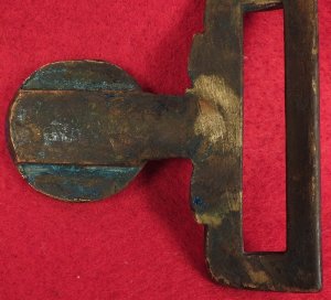 British Rifle Corps Two-Piece Belt Plate