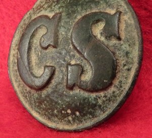 CS "Virginia Style" Two-Piece Buckle Tongue Disc