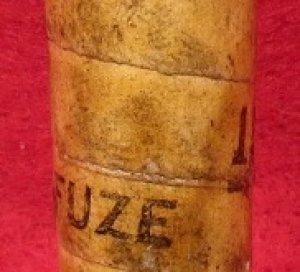 15 Second Paper Time Artillery Shell Fuze