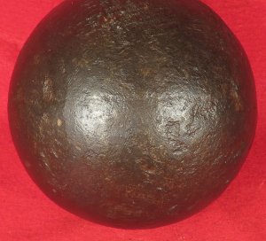 Confederate 12 Pounder Solid Shot Cannonball