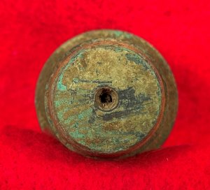 Confederate Time Fuze Adaptor for Spherical Projectile