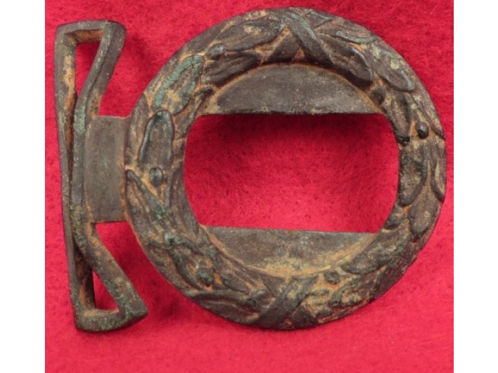 Confederate Wreath for "CS" Two-Piece Belt Plate