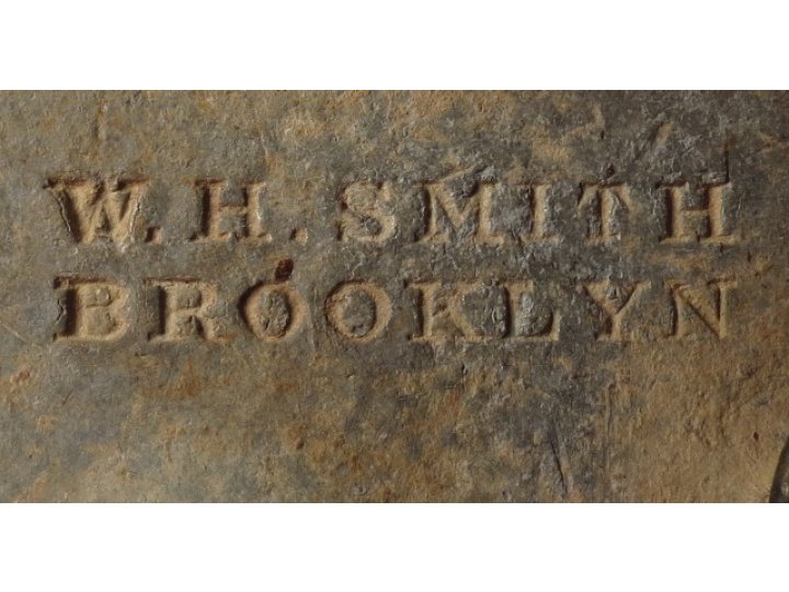 US Belt Buckle Marked "W. H. SMITH BROOKLYN"
