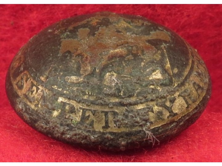 Virginia State Seal Coat Button