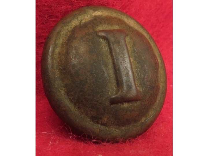 Confederate Infantry Button 
