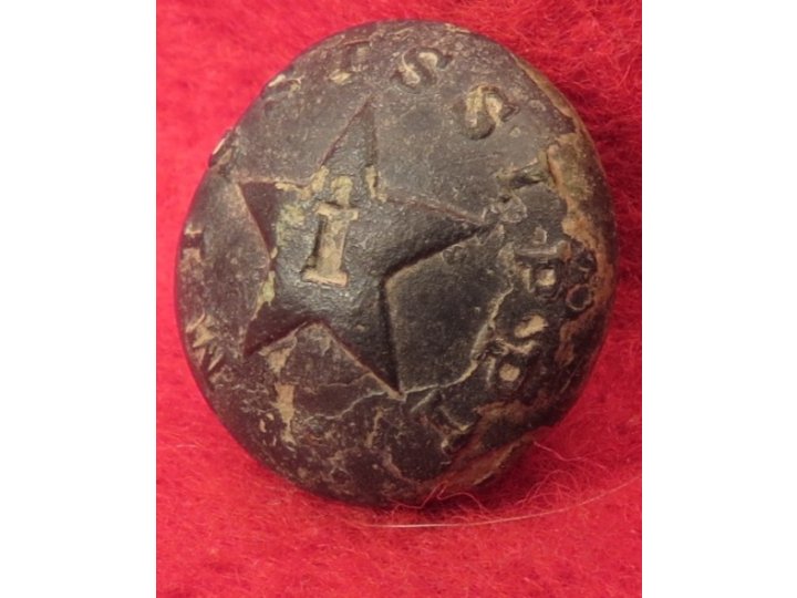 Mississippi Infantry Cuff Button - Published