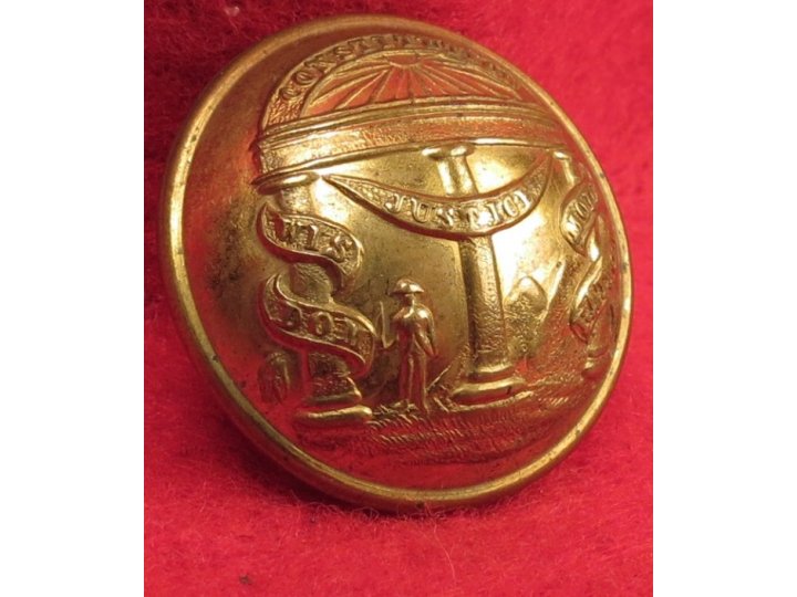Georgia State Seal Button