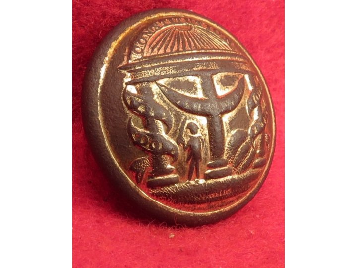 Georgia State Seal Button