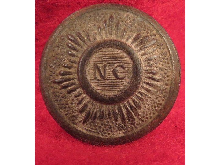 North Carolina "Sunburst" Button