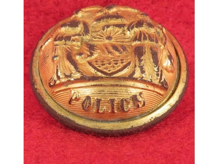 New York Police Button