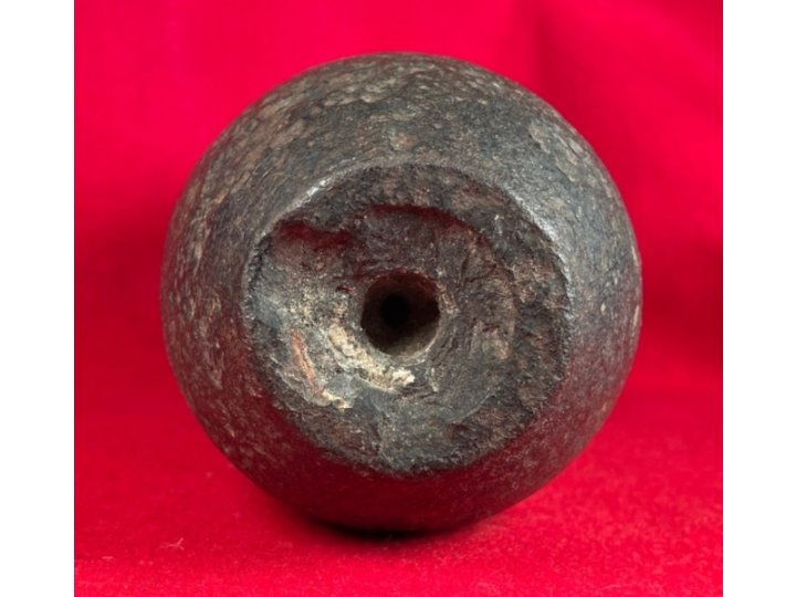 Federal 3-Inch Parrott Case-Shot Artillery Shell with Scarce Brass Band Sabot 