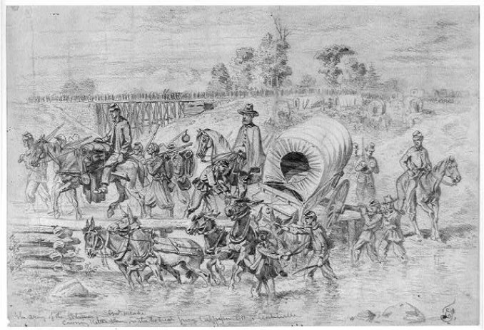 Kettle Run Bridge Alfred Waud