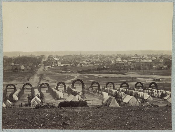 camp of 44th new york infantry near alexanria va 1