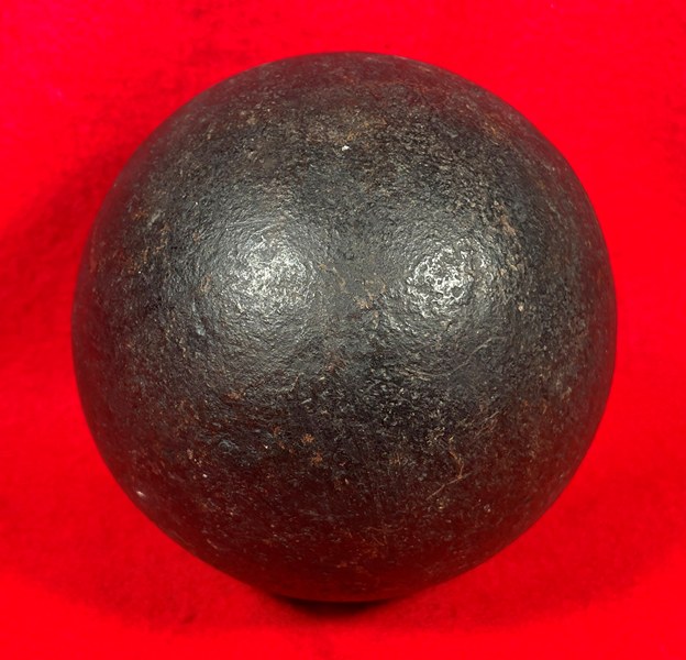 12-Pounder Solid Shot Cannonball