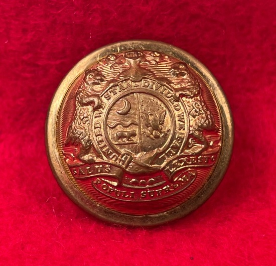 Missouri State Seal Coat Button
