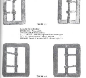 Confederate General Service Accoutrement Plates - Signed by the Author