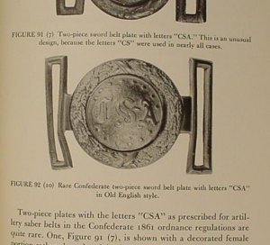  Accoutrement Plates North and South 1861-1865