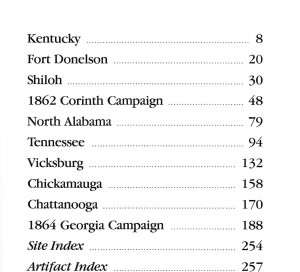 Civil War Relics of the Western Campaign 1861-1865