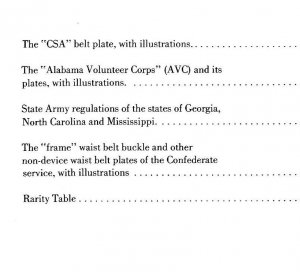Plates and Buckles of the American Military 1795 -1874