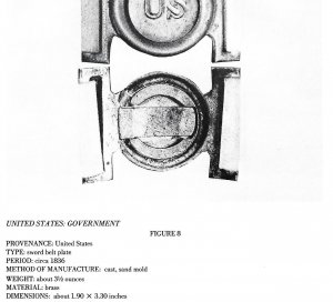 Plates and Buckles of the American Military 1795 -1874