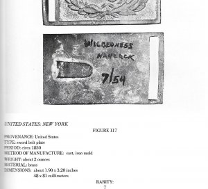 Plates and Buckles of the American Military 1795 -1874
