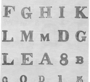 Company Letter "I" - Large Size