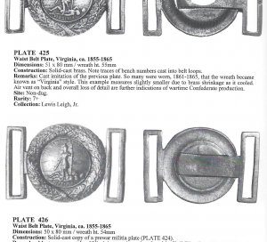 Virginia State Seal Buckle - Tongue Portion