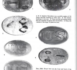 US Cartridge Box Plate - Marked "Hunter" - Published