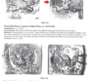 "Star of Stars" Militia Belt Plate, ca. 1818-1830