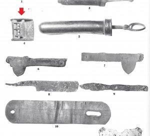 Medical Tourniquet Adjuster - Stamped "Tiemann"