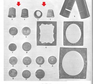 Soldier's Sewing Thimble - Large