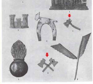 Excavated Miniature Iron Axe