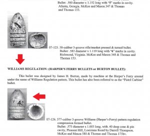 Federal .58 Caliber Williams Regulation Bullet - Herr's Ridge