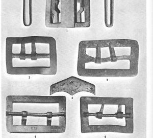 Federal Four-Piece Rifleman's Buckle - Assembled From Three Different Sites