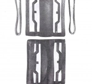 Federal Four-Piece Rifleman's Buckle - Assembled From Three Different Sites