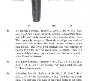 .54 Caliber Burnside Carbine Cartridge