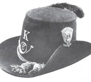 Federal "Jeff Davis" Hat Plate