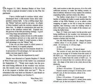 Three-Piece Shaler Bullet