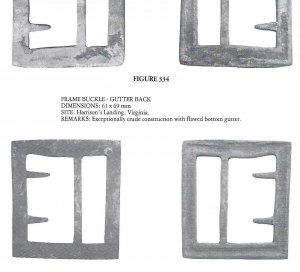 Confederate Frame Buckle Portion