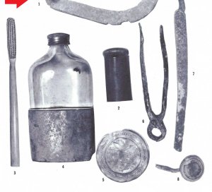 US Model 1855 Socket Bayonet - Hook - Wood Growth Remnant