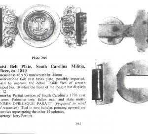 Militia Belt Buckle Tongue