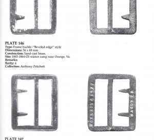 Confederate Belt Buckles & Plates - 1st Edition - Signed - Out of Print