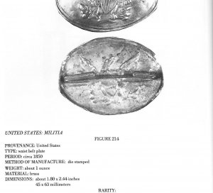 Plates and Buckles of the American Military 1795 -1874